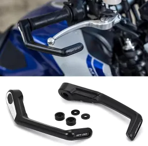 Motorcycle CNC Handlebar Grips Guard Brake Clutch Levers Guard Protector Handguard Fits for Yamaha MT-09 MT09 MT 09 2021-