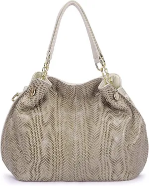 MSBEAN Handbags for women Ladies Large Serpentine Handbag Casual Travel Bag Ladies Handbag