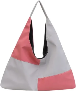 Multi Color Crescent Shoulder Bag for Women Slouchy Hobo Purses and Handbags Casual Shoulder Dumpling Bag
