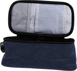Multi Compartment Portable Makeup Bag Travel Storage Pouch for Cosmetics Zipper Code Lock Design for Travel Camping Use present for Women