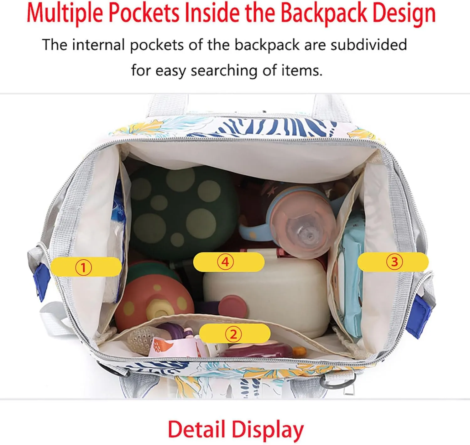 MultiFunction Baby Diaper Bag Backpack Anti Theft Travel Bag with Insulated Pockets Convenient Side Tissue Pocket (Brown Checkerboard)