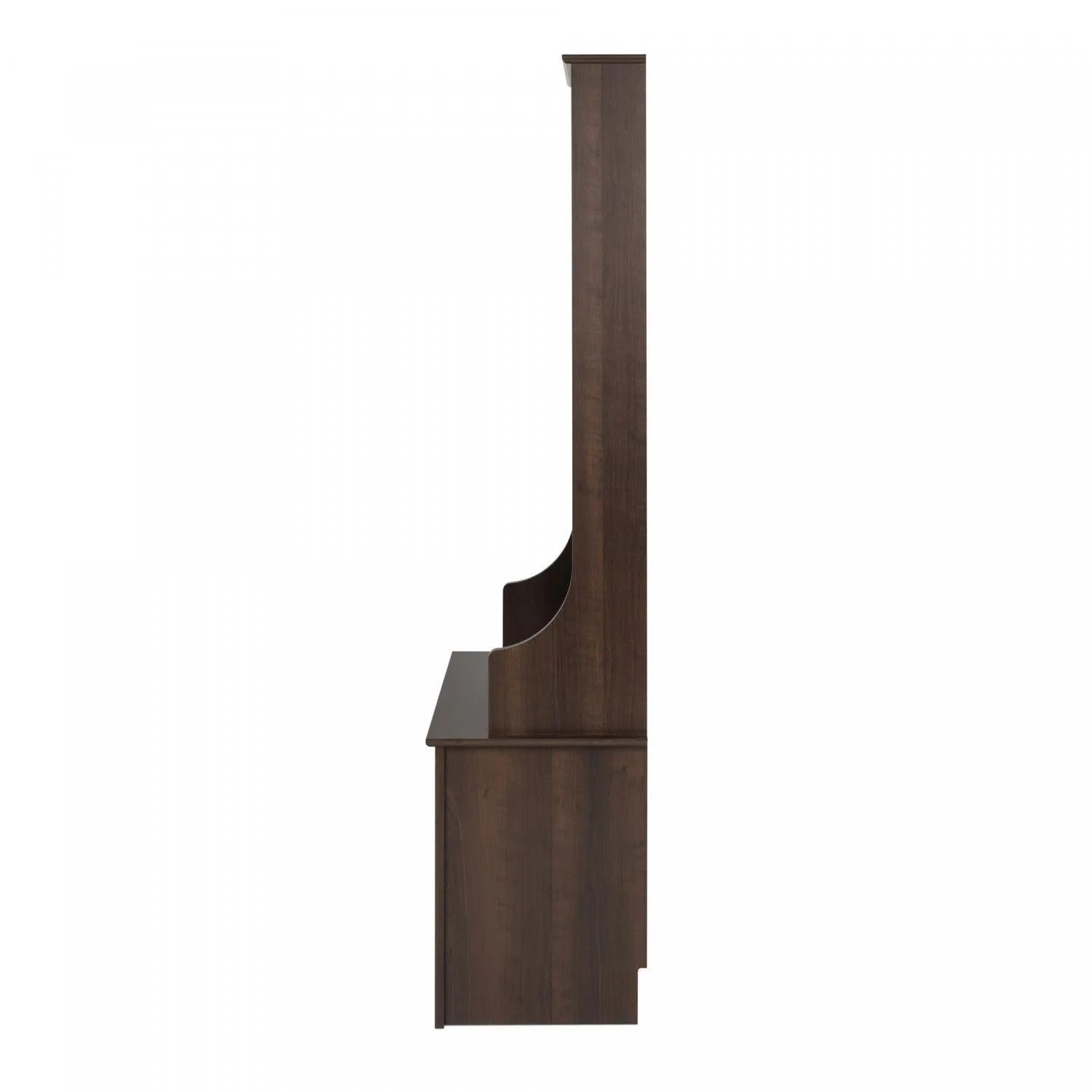 Narrow Hall Tree with Nine Shoe Cubbies - Espresso|Portemanteau étroit avec 9 compartiments à chaussures - espresso