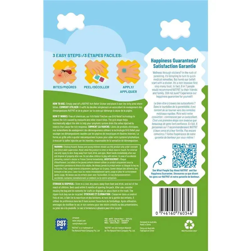 Natpat - Magicpatch | Natural Itch Relief | Bug Bite Relief Patches