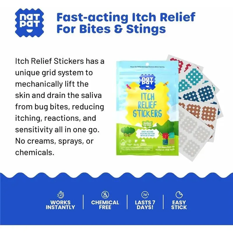 Natpat - Magicpatch | Natural Itch Relief | Bug Bite Relief Patches