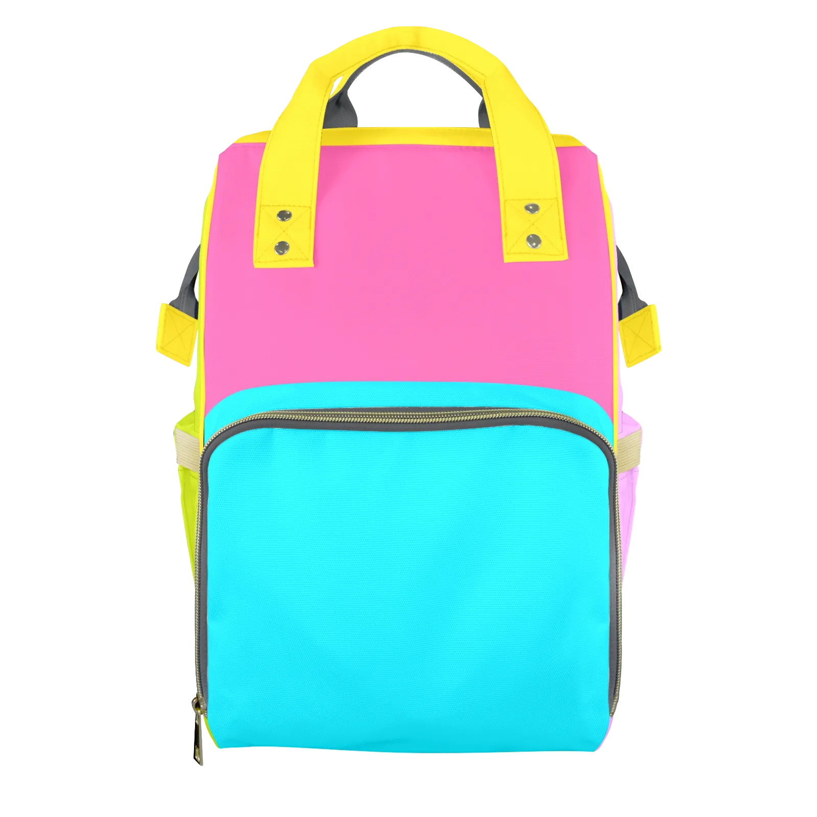 Neon Daydream Customizable Diaper Bag