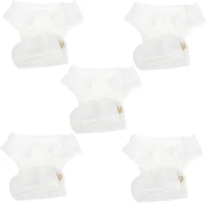 New Born Cloth Diapers for Babies 5pcs Washable Diaper Absorbent Material for Comfort and Dryness