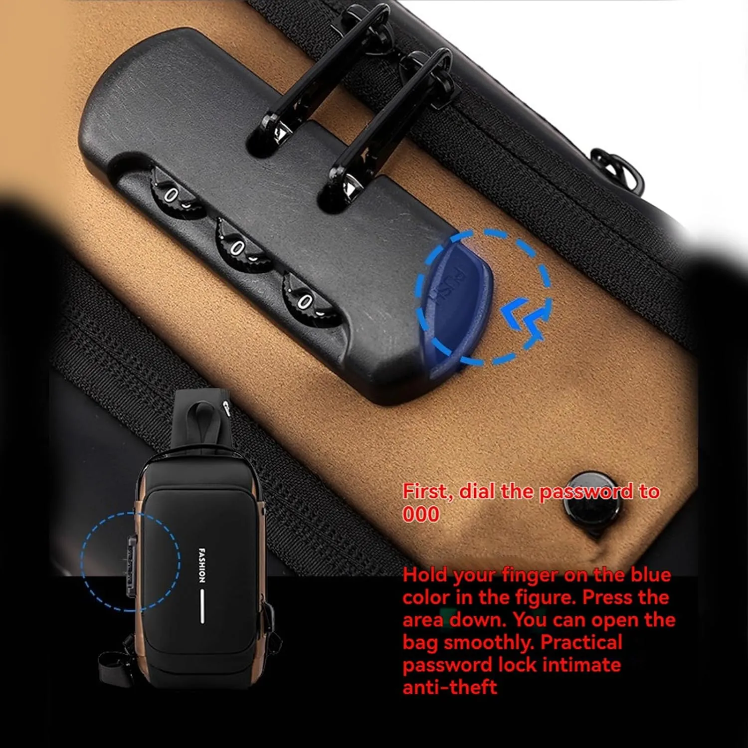 New Carbon Fiber Streamline Anti-Theft Sling Bag, Waterproof Shoulder Backpack, for Travel Gym Sports (Gray)