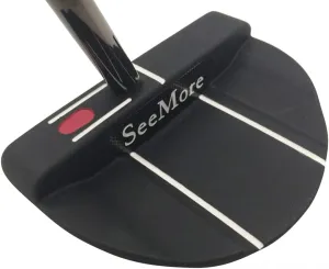 New SeeMore Black Si5 W/Aluminum Insert Putter 34" RH