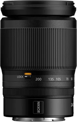 Nikon NIKKOR Z 24-200mm VR | Compact all-in-one telephoto zoom lens with image stabilization for Z series mirrorless cameras | Nikon USA Model