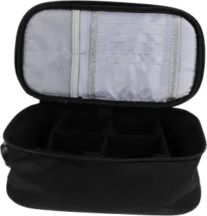 NOLITOY Travel Bag Compact Toiletry Organizer Lock Makeup Bag for Women Essential Travel Accessories for Ages