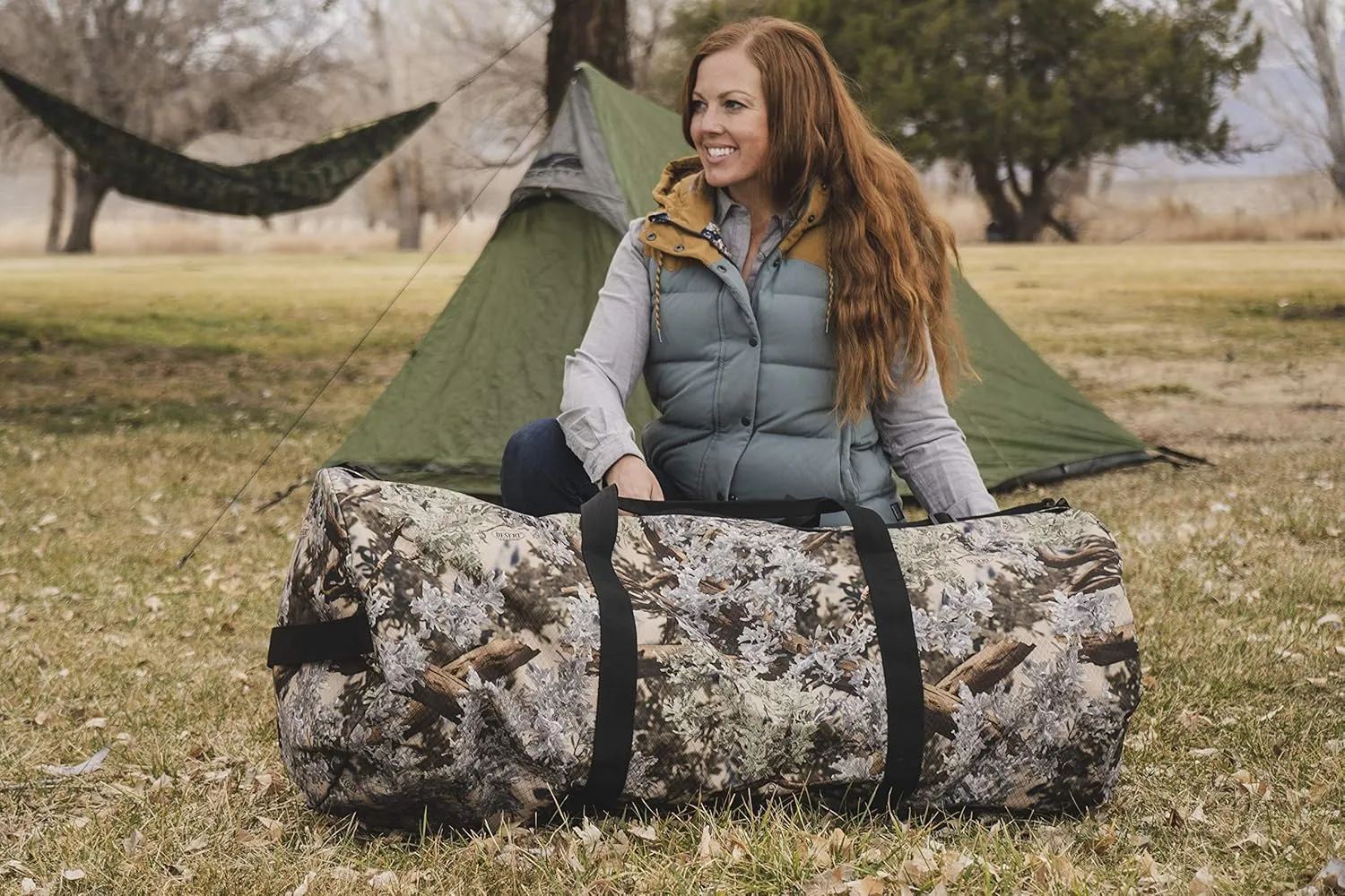 North Star Sports Large Duffle Bag for Travel Heavy Duty Gym Bag | Foldable and Weatherproof Tactical Gear Bags for Tactical Equipment, or as Carry on Travel Duffel Bags