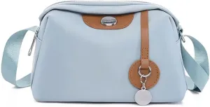 Nylon Crossbody Bag for Women Waterproof Shoulder Purses and Handbag for Daily Use Travel Satchel Small Messenger Bag