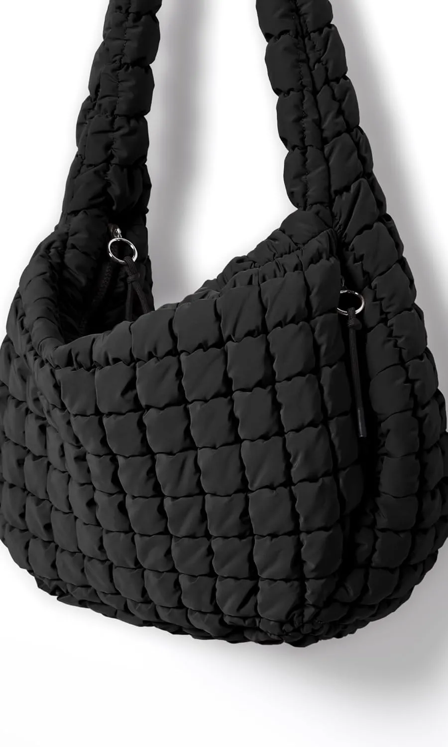 ODODOS Quilted Carryall Tote Bag for Women Crossbody Large Hobo Lightweight Padding Shoulder Bag