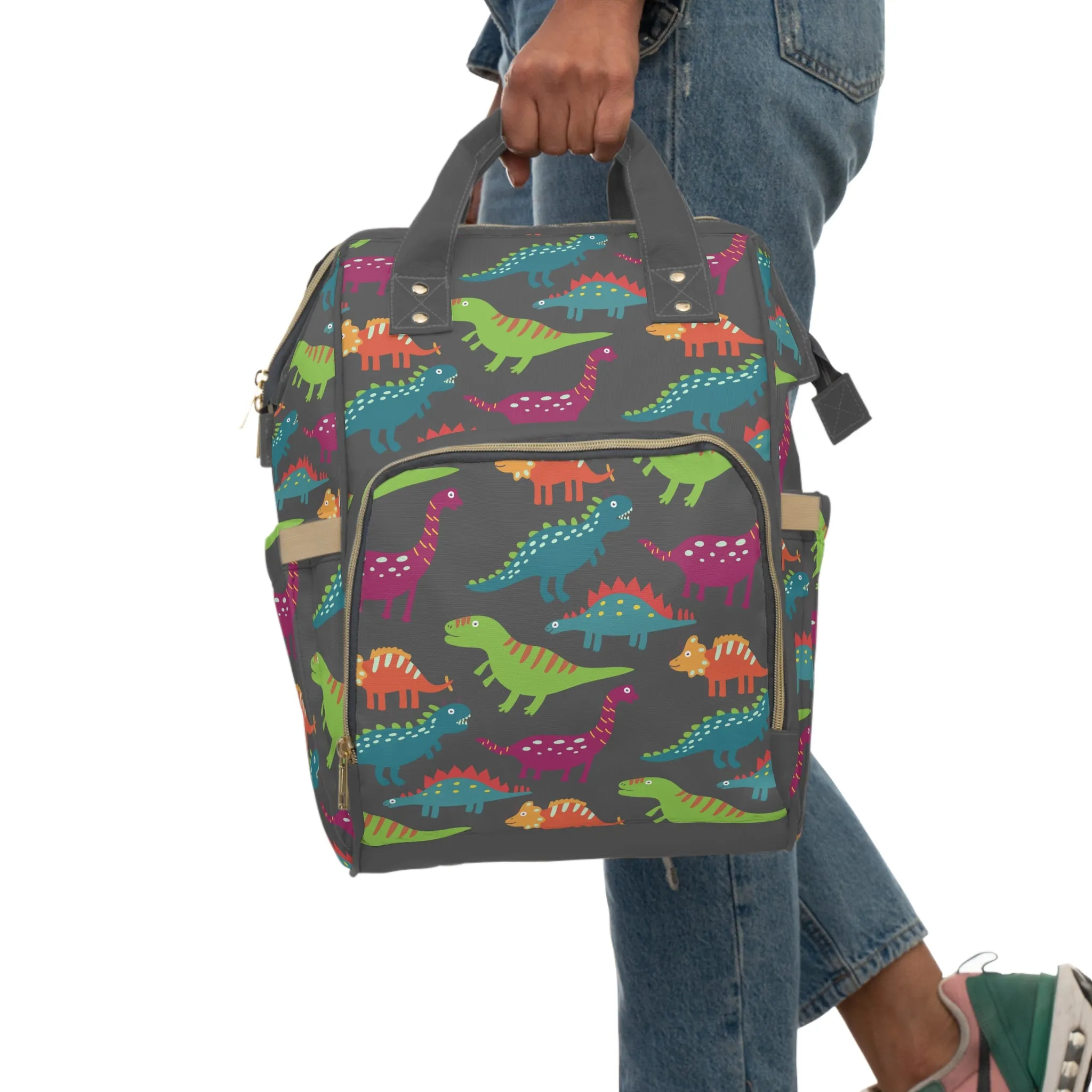 Oh Dino Multifunctional Diaper Backpack