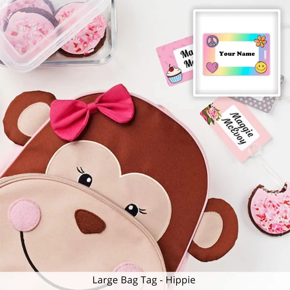 Oliver's Labels Camp Package, 151 Durable Personalized Name Labels & Tags (Hippie)
