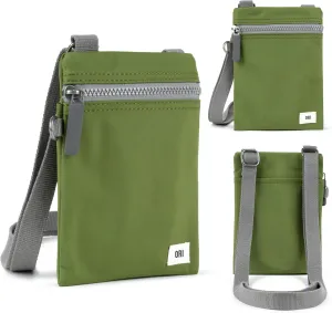 ORI LONDON Small Crossbody Bag - Chunky Zip, Adjustable Strap, & Multi Pockets for Mobile Phones, Cards & More - Chelsea
