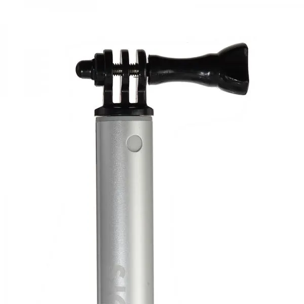 Original SJCAM Selfie Stick with Remote Controller Set for M20 Silver Gray