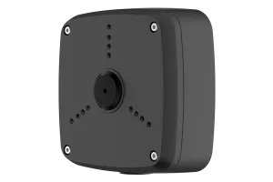 Outdoor Square Junction Box for 3 Screw Base Cameras (Metal)