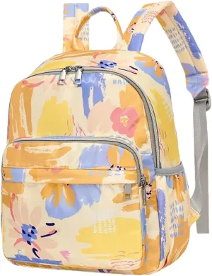 Oxford Cloth Diaper Bag Backpack for Women Large Capacity with Insulated Pockets (A)