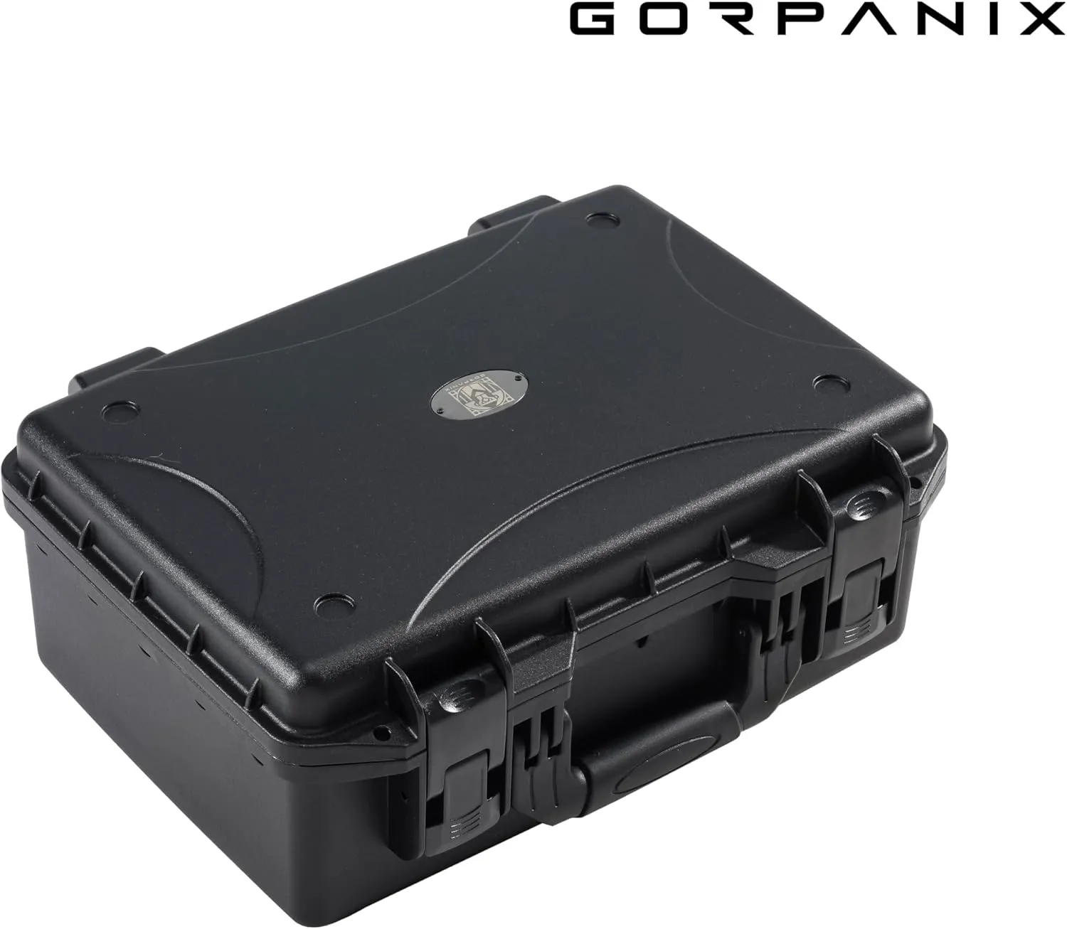 P2000 Hard Pistol Case – Fits 5 Pistols & 15 Mags | Waterproof, Crushproof, Lockable Gun Safe for Travel & Range | Adapts to TSA-Approved Locks