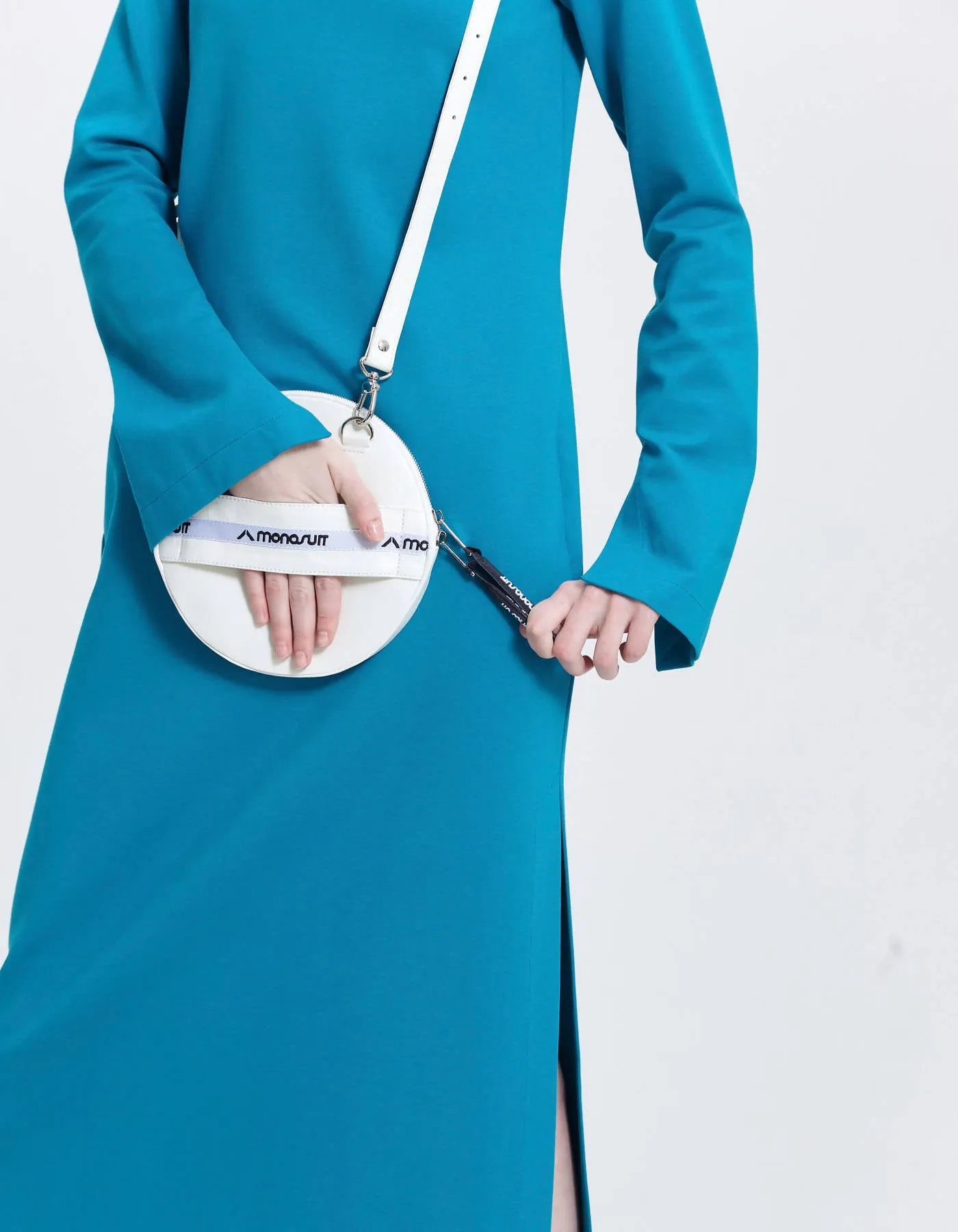 Pancake Bag White / Grey/ Red