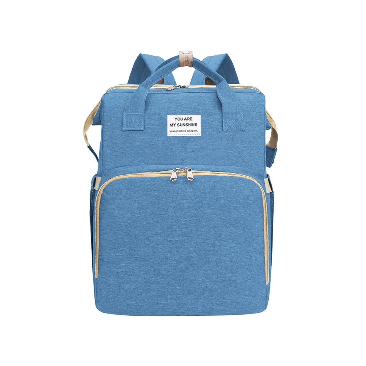 Parenzo: Multi-Function Diaper Bag and Baby Crib
