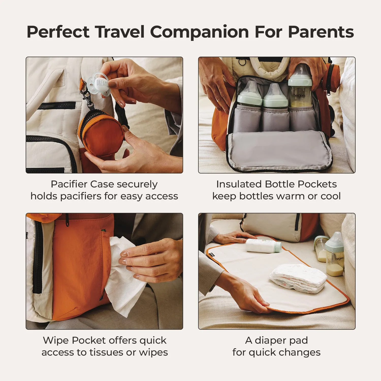 Paz 25L Diaper Backpack