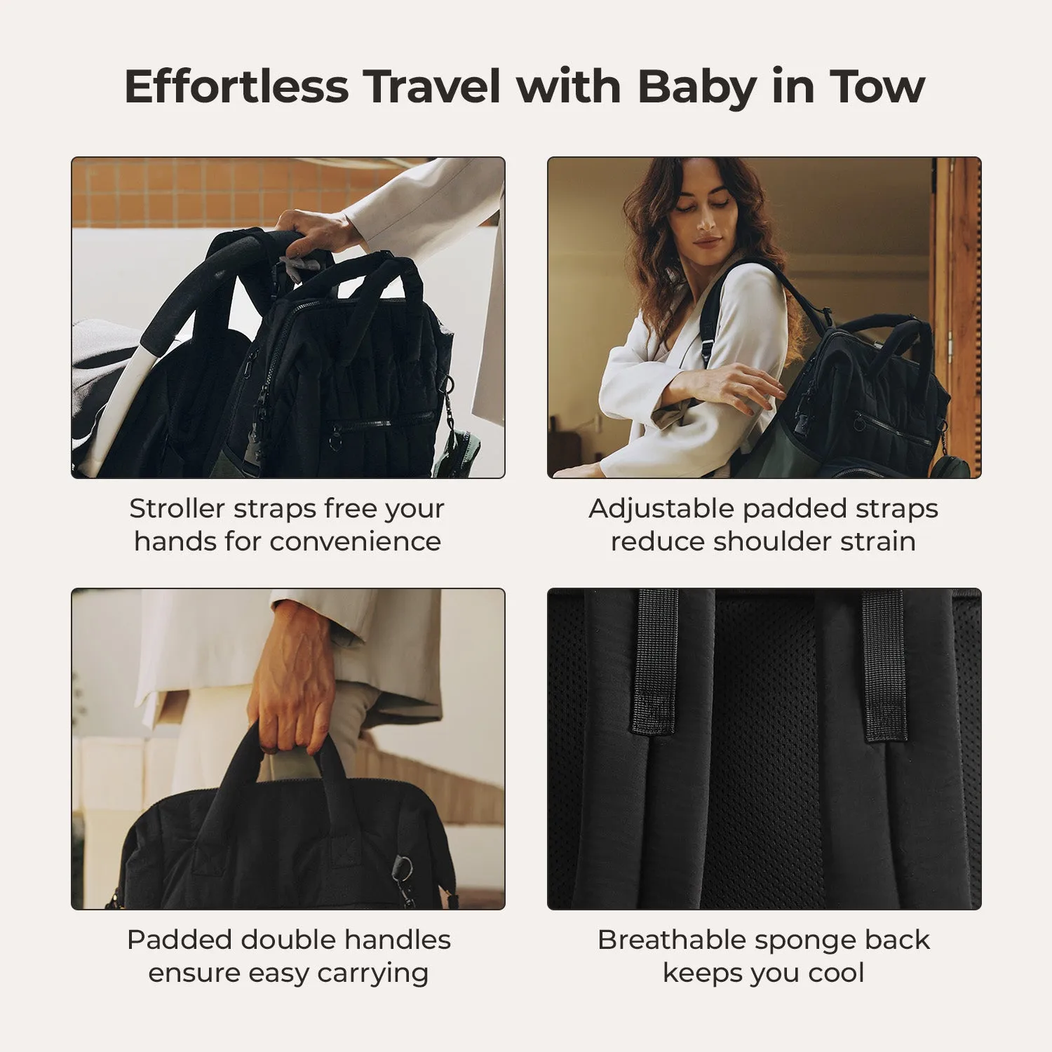 Paz 25L Diaper Backpack