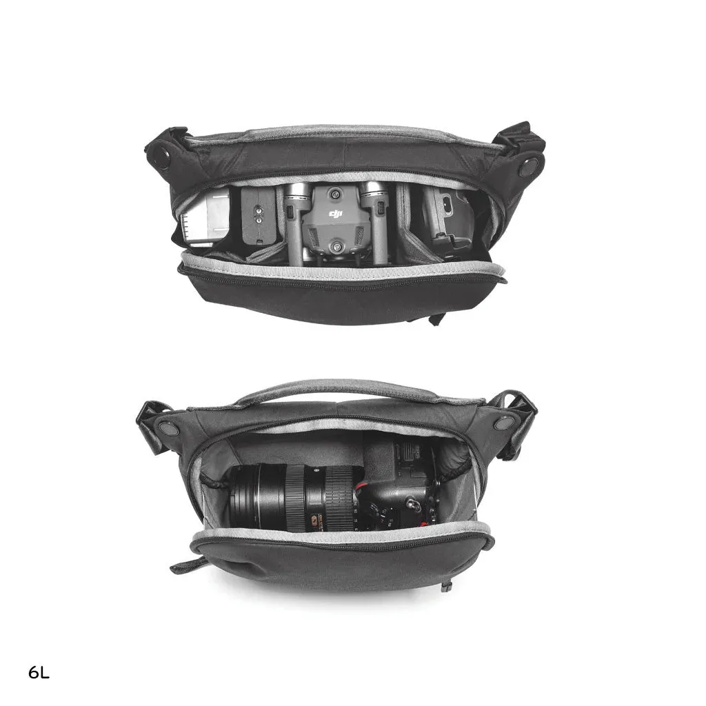 Peak Design 6L Everyday Sling V3 Black - PFAS Free
