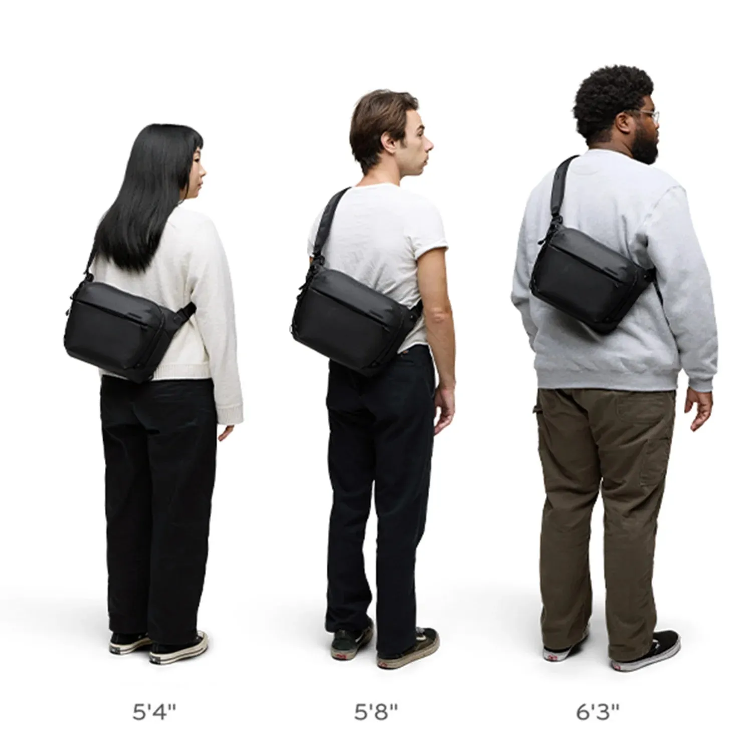 Peak Design 6L Everyday Sling V3 Black - PFAS Free