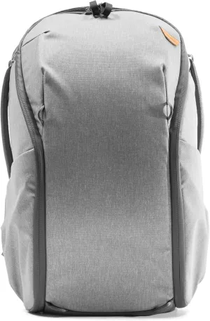 Peak Design Everyday Backpack Zip 20L Ash, Carry-on Backpack with Laptop Sleeve (BEDBZ-20-AS-3)