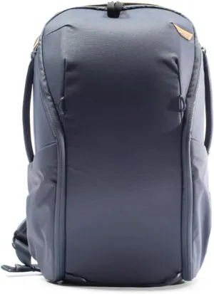 Peak Design Everyday Backpack Zip 20L Midnight, Carry-on Backpack with Laptop Sleeve (BEDBZ-20-MN-2)