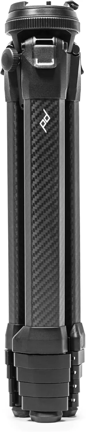 Peak Design Travel Tripod (Carbon Fiber) Ultra-Portable, Stable and Compact Professional Camera Tripod
