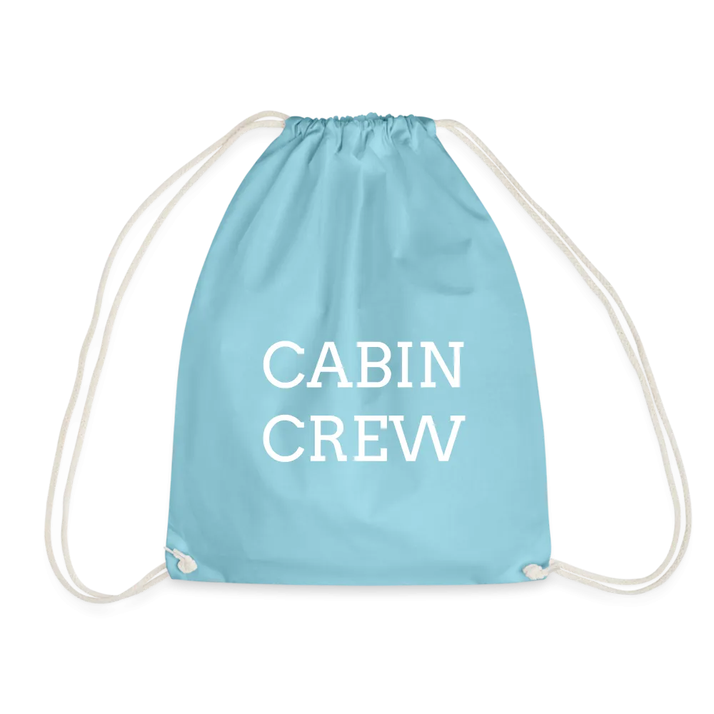 Personalised crew Drawstring Bag