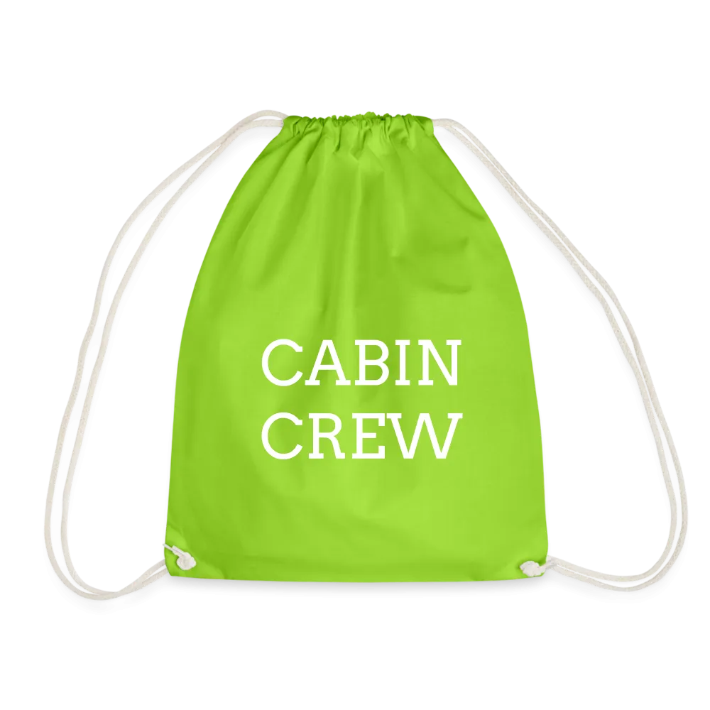 Personalised crew Drawstring Bag