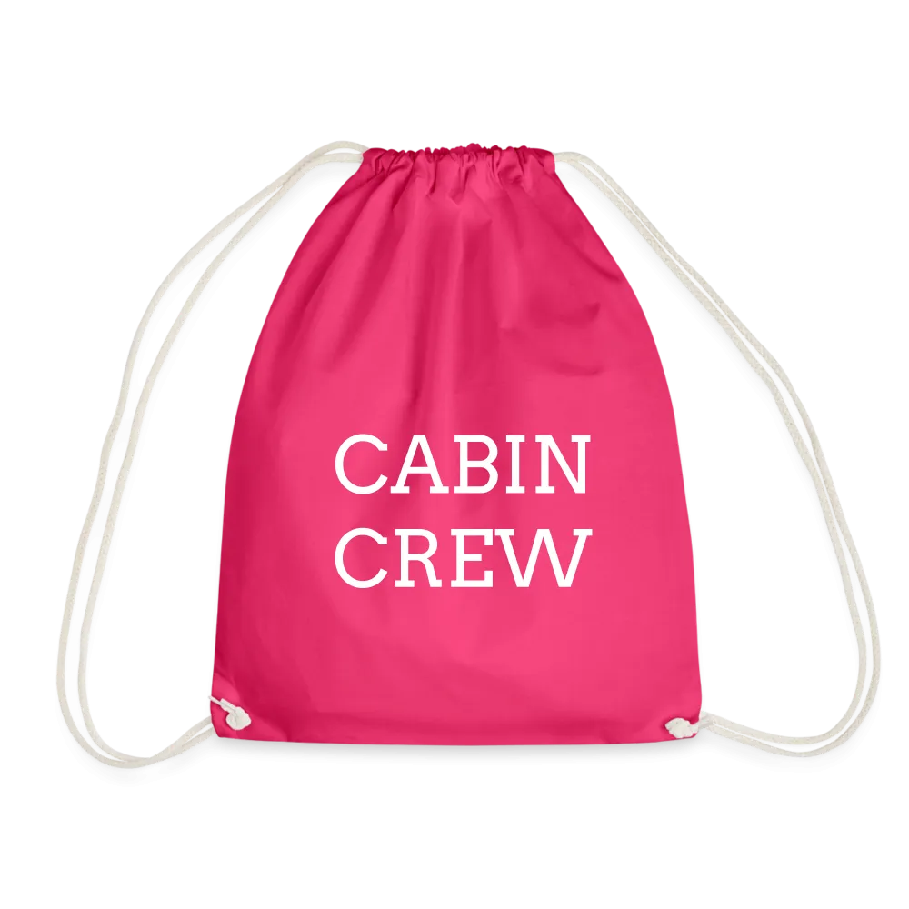 Personalised crew Drawstring Bag