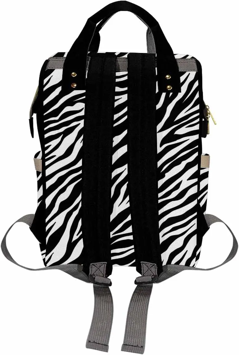 Personalized Diaper Bag Backpack with Name, Streak Custom Monogram Backpack Travel Outdoor Mommy Baby Bag, Customized Gift for Newborn Baby Boys & Girls Father's Day Mother's Day Christmas Birthday