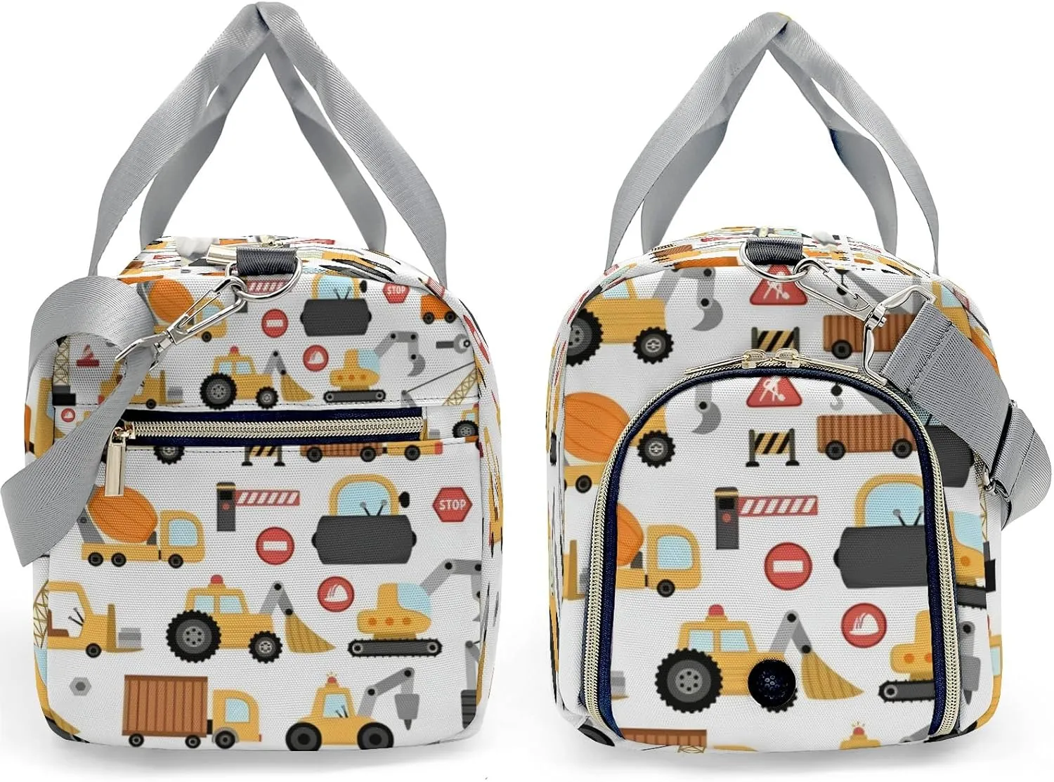 Personalized Sport Player Duffle Bag for Travel,Custom Carry on Bag Site Trucks Jump Travel Bags Overnight Weekend Gym Bag Carry On Luggage Bags