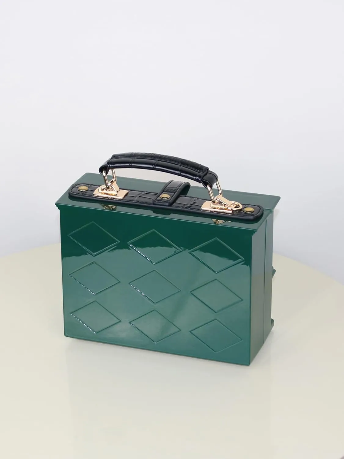 Piano Shaped Purse Handbag Women Crossbody Shoulder Bag Box Shaped Acrylic Evening Top Handle Clutch Bag Novelty Piano Purse