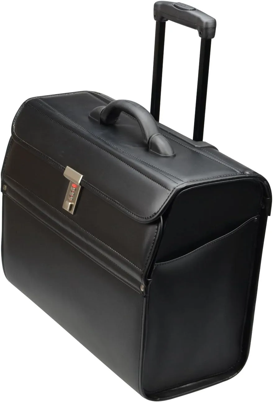 Pilot Case, Black/White, 46mm