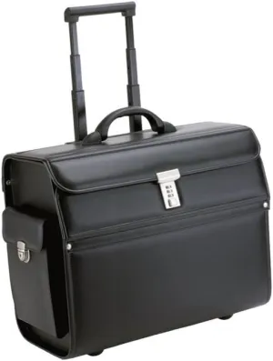 Pilot Case, Black/White, 46mm