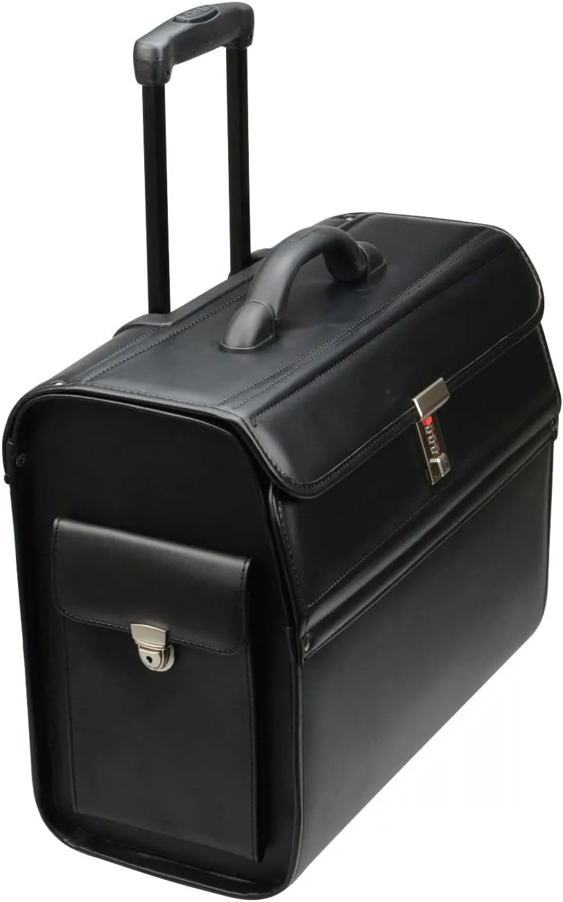 Pilot Case, Black/White, 46mm