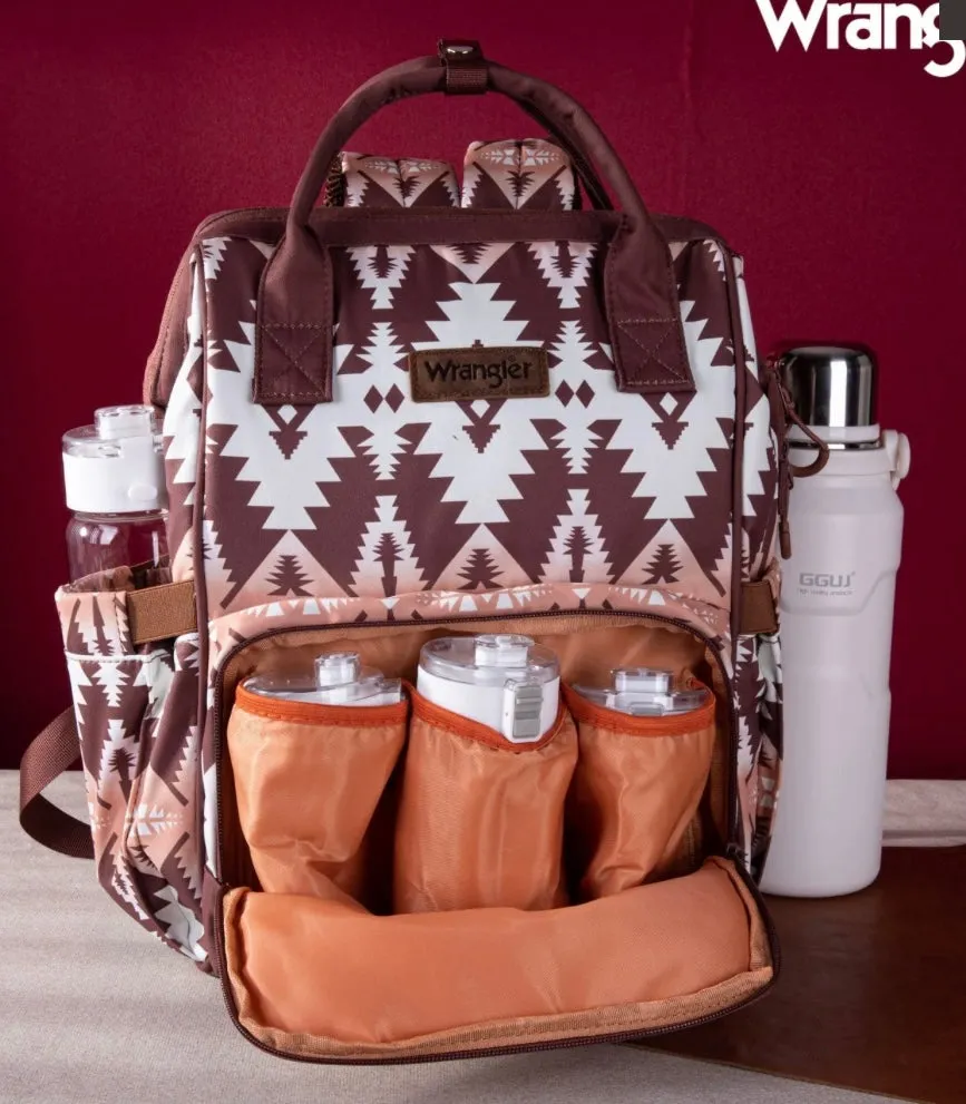 Pink Aztec Backpack