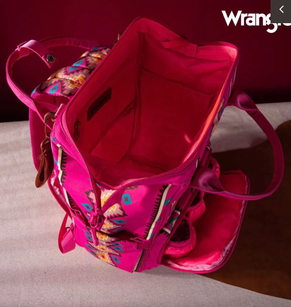 Pink Aztec Backpack