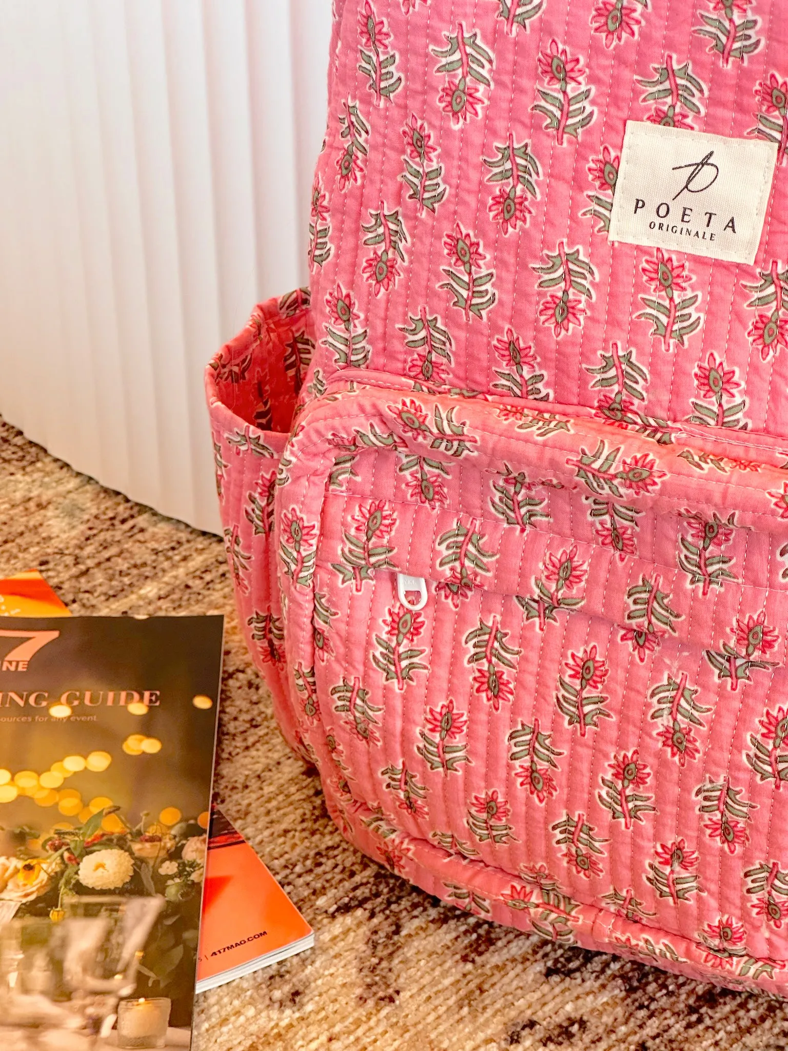 Pink Milan Backpack