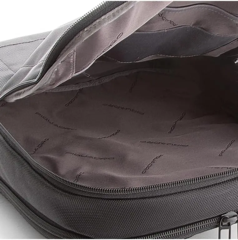 PIQUADRO Men's Business, Black, Taglia unica