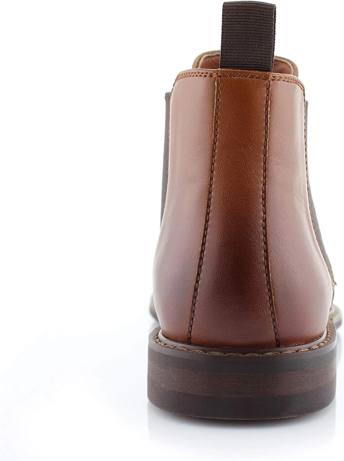 Polar Fox Barrett MPX806058 Memory Foam Classic Vegan Leather Chelsea Business Casual Chukka Boots