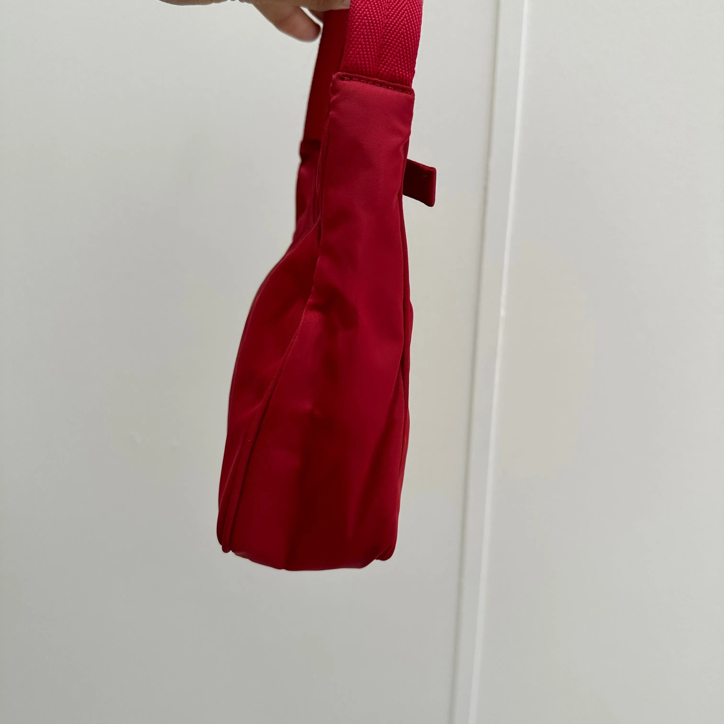 Prada Hobo Shoulder Bag Red