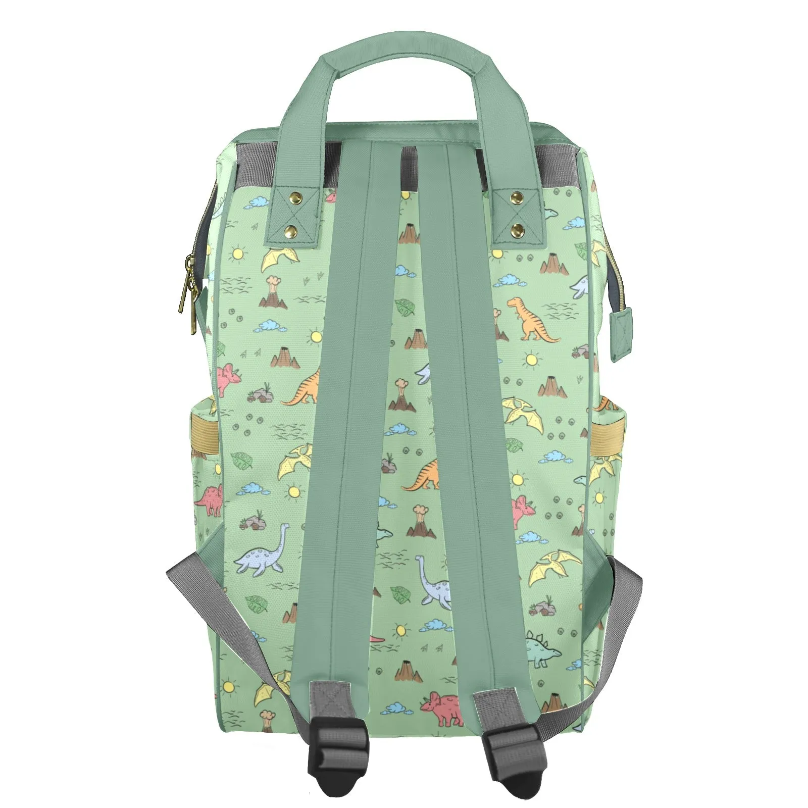 Prehistoric Playdate Customizable Diaper Bag