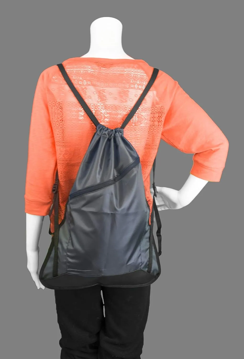 Promotional Items with Your Logo - Custom Backpack - Personalized Drawstring Cinch Bag, Ideal Promotional Items for Your Business, Customizable